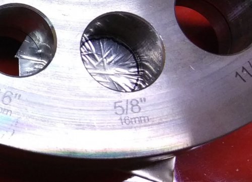 Judy Larson's Angel Ornament  - , Holiday Designs, Cutting, Cutting Tool, Cutters, Forging, Forging Jewelry, Jewelry Forging, How To Punch Holes, Hole Punching, Punch A Hole, Stamping, Stamps, Texturing, Punch out the disc